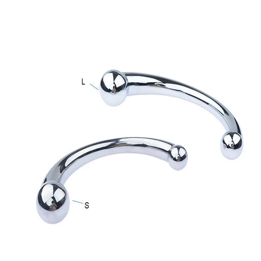 Anal Hooks Ended Elegant Stainless Anal 5858 Steel Hook Double 0830